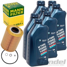 ORIGINAL BMW M TWIN POWER �L 10W60+MANN �LFILTER passend f�r BMW E36 E46 M3