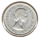 1961 - Canadian Quarter - 25 cent - 80% Silver