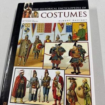 Historical Encyclopedia of Costumes by Albert Racinet 1988 2000 Illustrations