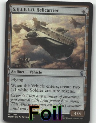 S.H.I.E.L.D. Helicarrier- (LP)-*Foil*-EN-[MSH - 249]