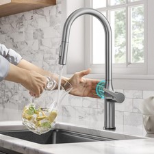 Kraus KTF-3101SFS Oletto Touchless 1.8 GPM Pull Down Kitchen faucet Stainless