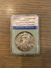 2001 $1 US Silver Eagle 1oz .999 Silver WTC Ground Zero Recovery