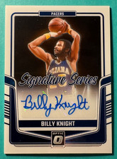 SIGNED BILLY KNIGHT 1979-80 TOPPS AUTOGRAPHED CERTIFIED CARD - PACERS