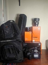 Sony A7R IV Bundle | FE 24-70mm F4 ZA OSS | 35mm F1.8 | Tripod, Bag, Charger
