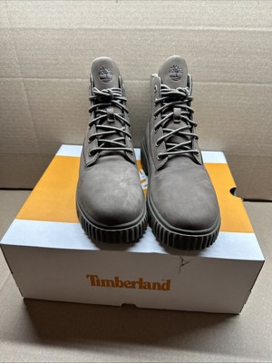 Timberland Women's Greyfield Mid Lace Up Fashion Boot Medium Brown Nubuck, 10 W