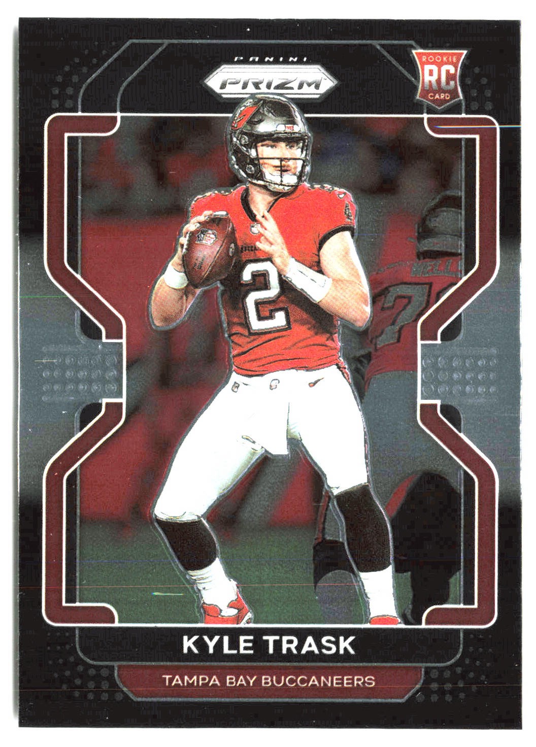 2021 Panini Chronicles #PB-16 Kyle Trask Prizm Black