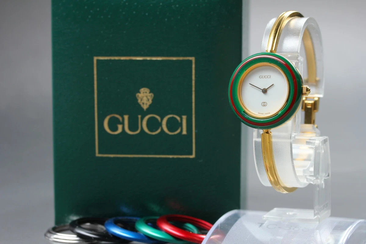 Gucci 1100 Bangle Women Wristwatches for sale | eBay
