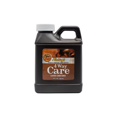 Fiebings 4-way Care Conditioner Neutral 8 oz Strenghten Protect Clean Waterproof