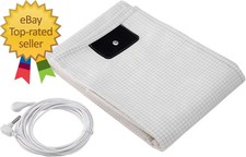 Grounding Sheets Grounding Well Bed Sheets10 Silver Fiber Grounding Flat Sheet