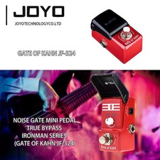 JOYO Noise Gate Mini Pedal for Electric Guitar Effect - Gate of Kahn JF-324 