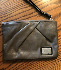 SIMPLY VERA WANG CLUTCH HANDBAG Wristlet Gunmetal