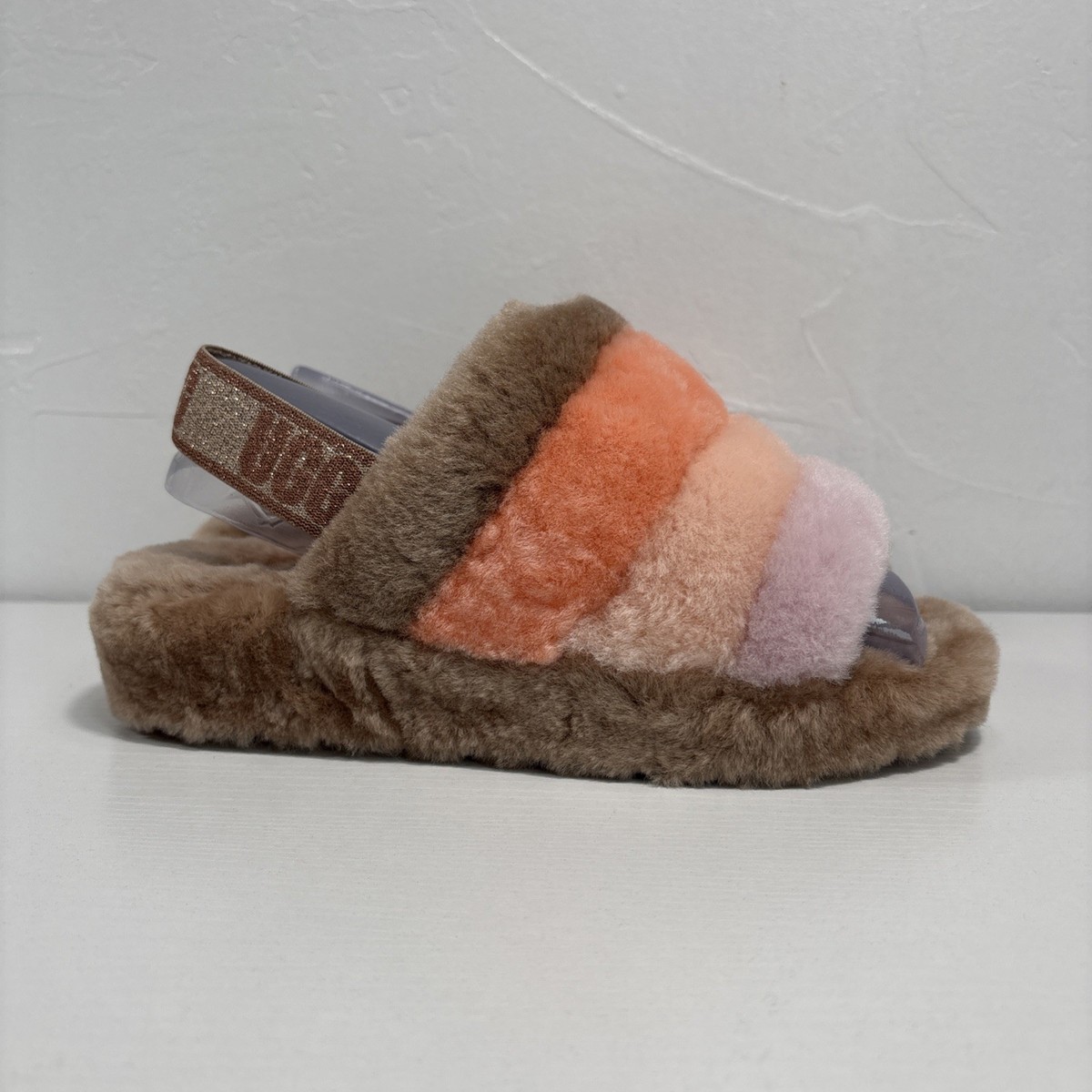 UGG Multicolor Fuzzy Slip-Ons Tazz II Slipper for Women | UGG® main image 2