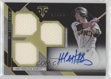 2016 Triple Threads Rookies and Future Phenoms Silver 12/75 Matt Duffy Auto 9su