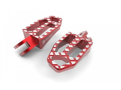 Foots Driver Red Ducabike DBK For Ducati Scrambler Classic 2015 > 2018