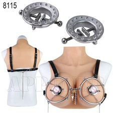 Breast Clip Chest Bondage Pleasure Strapon Bra Teat Cover Breast Binder Couple