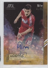 2015 Topps Apex Gold Auto /50 Mauro Diaz #88 Auto