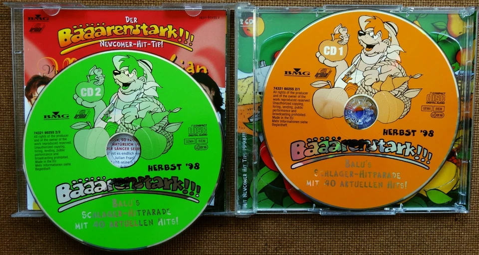 Bääärenstark Herbst '98 · Balu's Hitparade mit 40 Hits (P) 1998 · 2 CDs 1998 - Bild 3 von 3