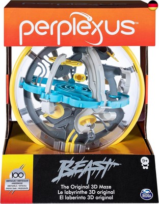 Spin Master Games Perplexus Beast, 3D-Kugellabyrinth mit 100 Hindernissen - für 