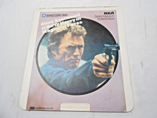 Magnum Force CED VideoDisc Clint Eastwood Dirty Harry RCA SelectaVision