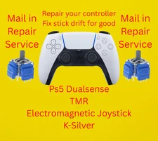 Repair Service Fix Your Playstation 5 Controller Stick Drift TMR Electromagnetic