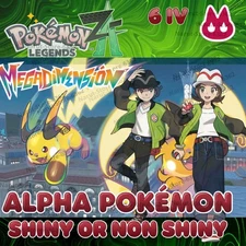ALPHA POKEMON MEGA DIMENSION🌟SHINY OR NON SHINY✨ALPHA🔥for Pokemon Legends ZA