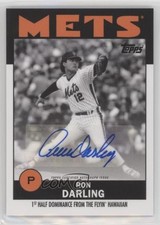2021 Topps ESPN 30 for Once Upon a Time in Queens Ron Darling #5-A Auto qf6