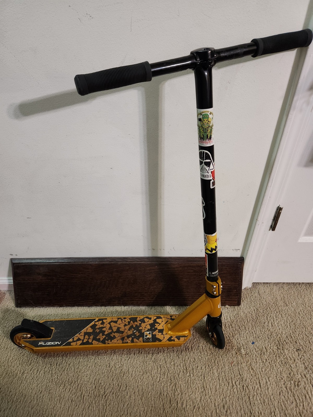 Fuzion X-3 Pro Scooter  - Gold Color