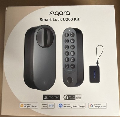 AQARA Smart Lock Türschloss, Black