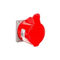 5P 32A 400V Isolierdose Rot IP44 157
