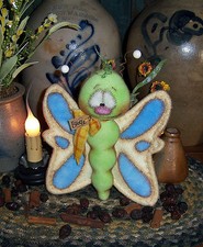 Primitive Patti s Ratties Raggedy Butterfly Ornie Doll Paper Pattern 636