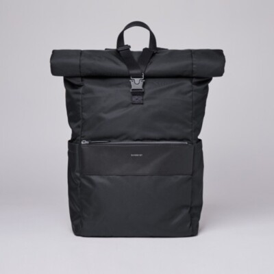 Sandqvist Albus Black Backpack Laptop Bag