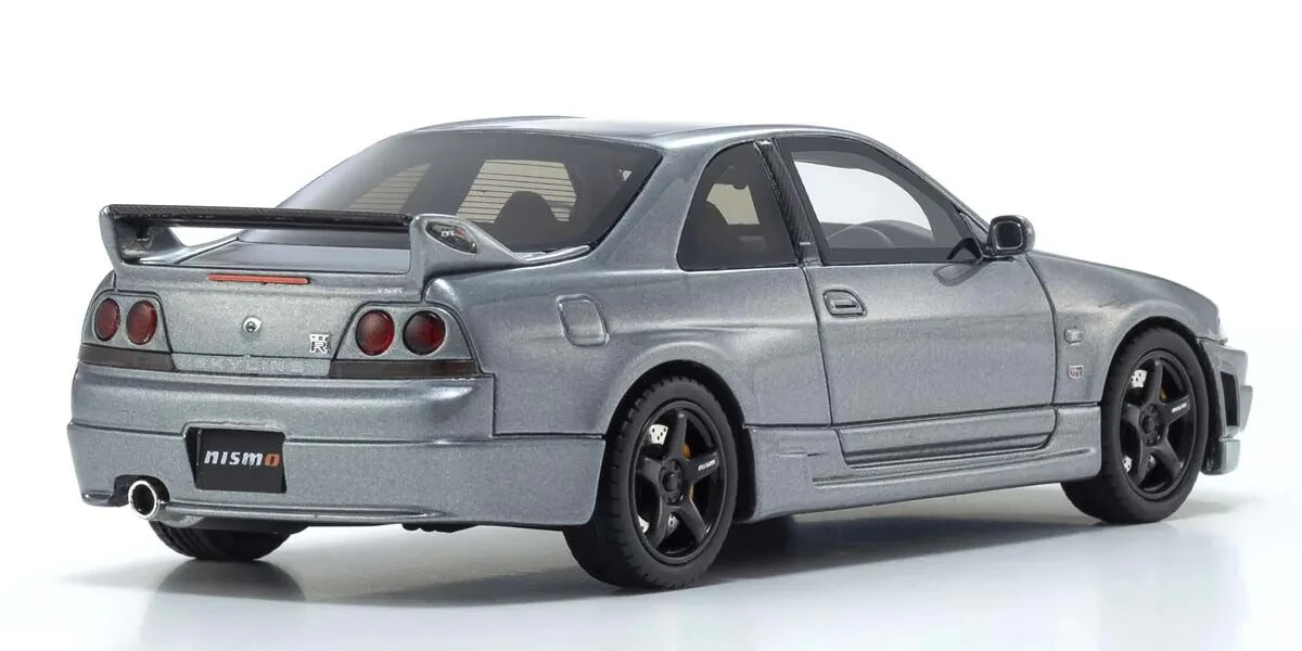 KYOSHO ORIGINAL 1/43scale Nissan Skyline GT-R R33 NISMO Car (Gray
