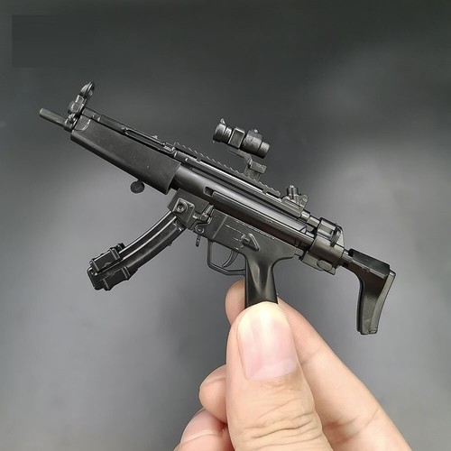 Mini * Barrett .50 Cal MP40 AK-47, M4, AR-15, MP5, UZI, VECTOR Toy Gun Build 1:6 - Picture 37 of 74