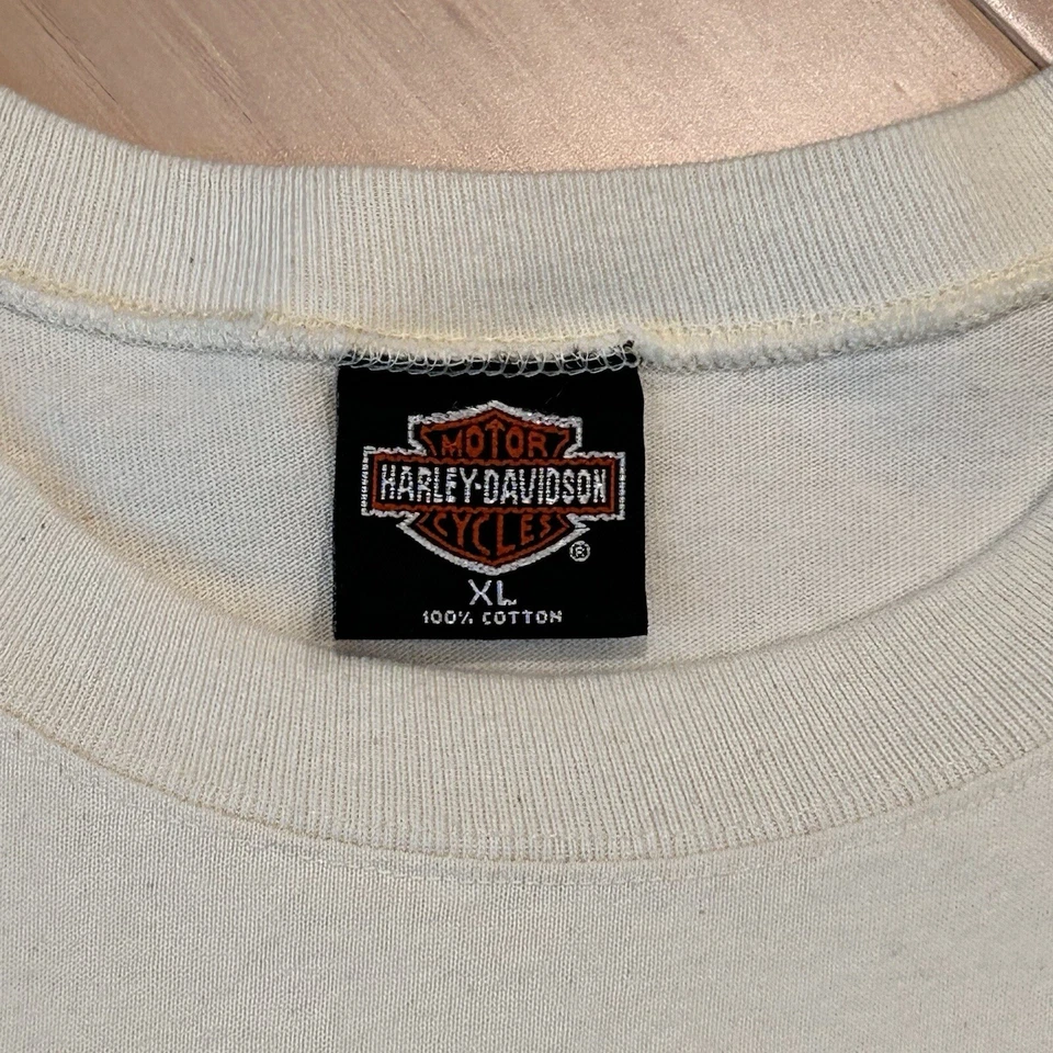 Camisa Harley Davidson Legendary 1996 vintage manga larga para hombre XL Foto 4 de 4