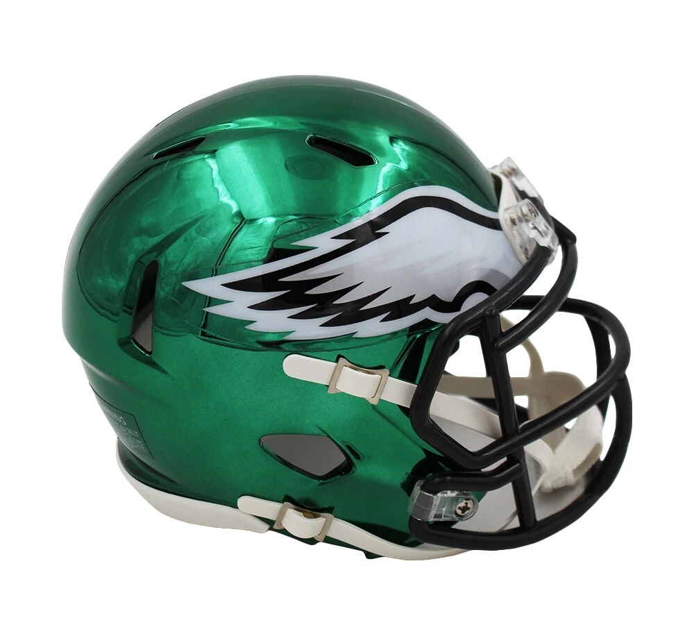 Philadelphia Eagles Unsigned Speed Chrome NFL Mini Helmet eBay