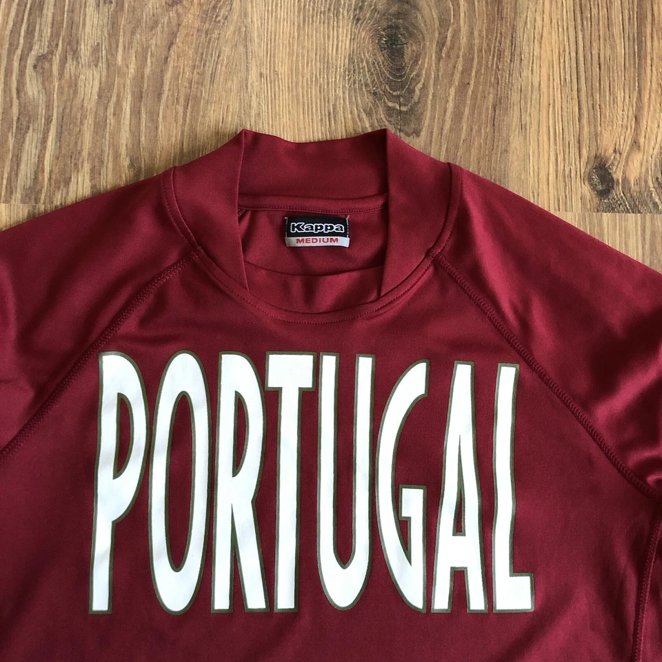 Винтажная тренировочная футболка каппа Португалия - Изображение 4 из 4