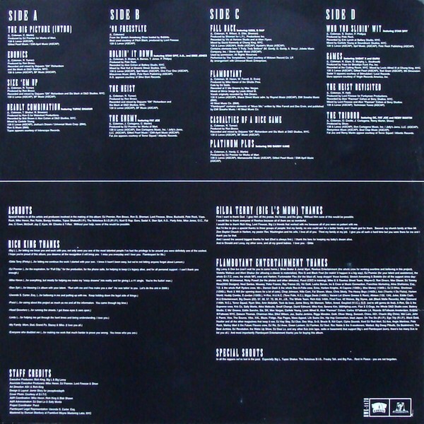 Big L / The Big Picture (1974 - 1999) US ORIGINAL 2LP Rawkus