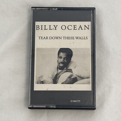 BILLY OCEAN (1988 Cassette Tape) Tear Down These Walls JC8495 C164177