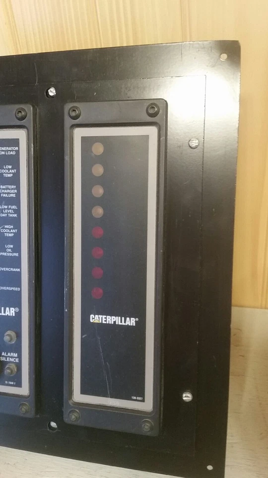 Cat 7E-78482 CATERPILLAR 130-3327 130-1633 w856 PANEL GP INST generator control - Image 3 of 4