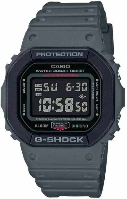 G-SHOCK Stainless Steel Band Resin Case Wristwatches