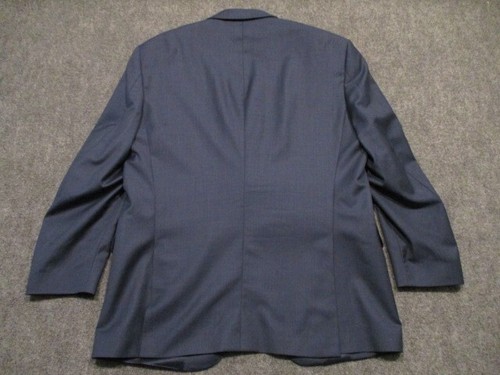 Peter Millar Jacket Men's 44R Blue Blazer Wool 2 Button Sport Coat Casual - Picture 12 of 24