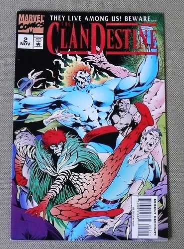 ClanDestine #1,2,3,4 (Marvel 1994) 1st appearance Adam Destine; VF/NM - Picture 3 of 4