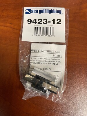 Sea Gull Lighting 9423-12  12V/24V  10w Max light mounts / base hard to find.