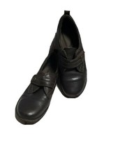 Women  s Clarks Soft Cushion 8M BROWN Slip-on FLATS 4294 