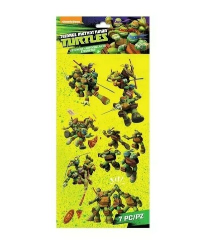 Pegatinas de Tortugas y Villanos Ninja Nickelodeon Teenage Mutant NUEVAS (2 Paquetes) - Imagen 5 de 5