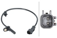 Hella 6PU 012 679-601 Sensor, Raddrehzahl Hinterachse Beidseitig FÜR Ford