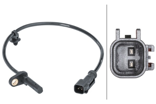 Hella 6PU 012 679-601 Sensor, Raddrehzahl Hinterachse Beidseitig FÜR Ford-image