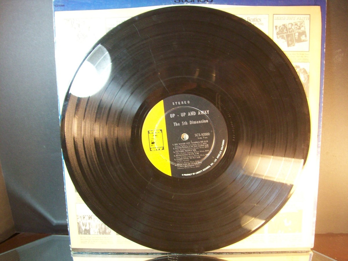 Original The 5th Dimension Up, Up And Away 1967 Vinyl Record Album