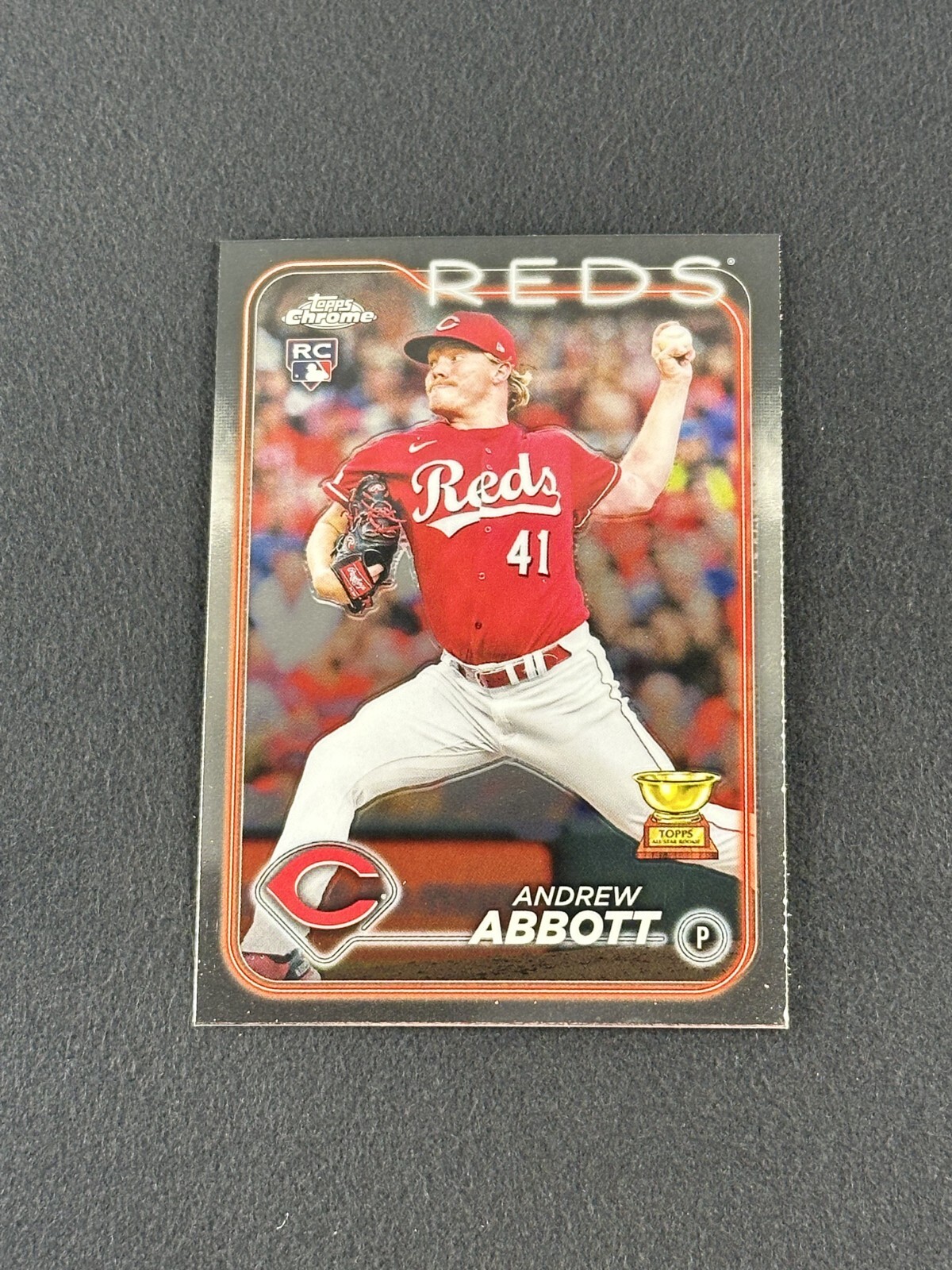 2024 Topps Chrome ANDREW ABBOTT RC #154 Cincinnati Reds