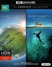 Planet Earth II 2/ Blue Planet II 2 Collection 4K Ultra HD NEW